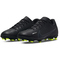 NIKE Jr. Mercurial Vapor 15 Club FG/MG Fußballschuhe Kinder 001 - black/dk smoke grey-summit white-volt 38.5