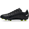 NIKE Jr. Mercurial Vapor 15 Club FG/MG Fußballschuhe Kinder 001 - black/dk smoke grey-summit white-volt 38.5