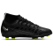 NIKE Jr. Mercurial Superfly 9 Club FG/MG Fu&szlig;ballschuhe Kinder black/dk smoke grey-summit white-vo 33