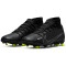 NIKE Jr. Mercurial Superfly 9 Club FG/MG Fußballschuhe Kinder black/dk smoke grey-summit white-vo 33.5