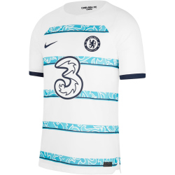 NIKE FC Chelsea London 2022/23 Stadium Ausw&auml;rts Dri-FIT Fu&szlig;balltrikot Herren 101 - white/college navy 3XL