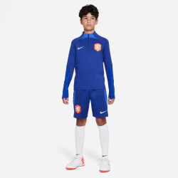NIKE Niederlande Strike Dri-FIT Knit Fußballshorts Kinder deep royal blue/hyper royal/white XS (122-128 cm)