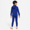 NIKE Niederlande Strike Dri-FIT Fußball Kapuzen-Trainingsanzug Kinder deep royal blue/white L (147-158 cm)