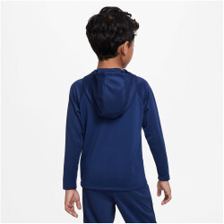 NIKE Frankreich Academy Pro Dri-FIT Fußball Hoodie Kinder 410 - midnight navy/metallic gold S (128-137 cm)