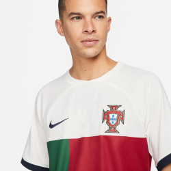 NIKE Portugal 2022/23 Dri-FIT Stadium Ausw&auml;rtstrikot Herren 133 - sail/obsidian/obsidian XXL