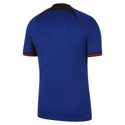 NIKE Niederlande 2022/23 Dri-FIT Stadium Ausw&auml;rtstrikot Herren deep royal blue/black/habanero red S