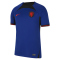 NIKE Niederlande 2022/23 Dri-FIT Stadium Ausw&auml;rtstrikot Herren deep royal blue/black/habanero red S