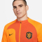 NIKE Niederlande Academy Pro Knit Fu&szlig;balljacke Herren orange peel/campfire orange/black S