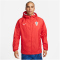 NIKE Kroatien AWF Fu&szlig;ball Regenjacke Herren university red/white S