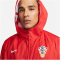 NIKE Kroatien AWF Fu&szlig;ball Regenjacke Herren university red/white S