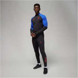 NIKE Paris Saint-Germain Strike Jordan Dri-FIT langarm Fußballtrikot Herren 011 - black/game royal/black/bright crimson L