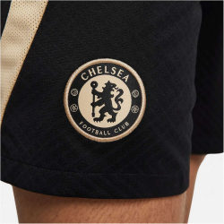NIKE FC Chelsea London Strike Dri-FIT Knit Fu&szlig;ballshorts Herren 010 - black/sesame/sesame S