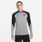 NIKE FC Barcelona Strike Dri-FIT Knit langarm Fu&szlig;balltrikot Herren 003 - dark steel grey/black/black L