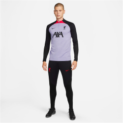 NIKE FC Liverpool Strike Dri-FIT Knit langarm Trainingsshirt Herren purple dawn/siren red/black S