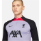 NIKE FC Liverpool Strike Dri-FIT Knit langarm Trainingsshirt Herren purple dawn/siren red/black S