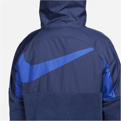 NIKE Paris Saint-Germain AWF Winterized Fleece-Jacke Herren midnight navy/old royal/white S