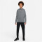 NIKE Dri-FIT Academy Fußball Hoodie Kinder 010 - black/sunset glow S (128-137 cm)