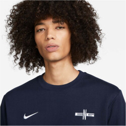 NIKE England Fleece Sweatshirt Herren obsidian/white S
