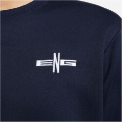 NIKE England Fleece Sweatshirt Herren obsidian/white S