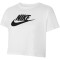 NIKE Sportswear Cropped T-Shirt Mädchen