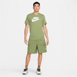 NIKE Sportswear T-Shirt Herren 334 - alligator/white S