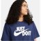 NIKE Sportswear JUST DO IT T-Shirt Herren 410 - midnight navy/white XS