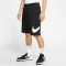 NIKE Sportswear Club Graphic Shorts Herren 010 - black/white/white S