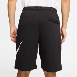 NIKE Sportswear Club Graphic Shorts Herren 010 - black/white/white XXL