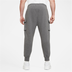 NIKE Sportswear Club Fleece Cargo Pants Herren 071 - charcoal heathr/anthracite/white L