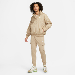 NIKE Sportswear Club Fleece Cargo Pants Herren 247 - khaki/khaki/white S
