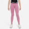 NIKE Pro Leggings M&auml;dchen 698 - elemental pink/white L (146-156 cm)