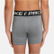 NIKE Pro Dri-FIT 3" Tights M&auml;dchen 091 - carbon heather/white XS (122-128 cm)