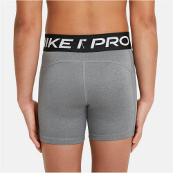 NIKE Pro Tights Mädchen 091 - carbon heather/white M...