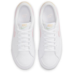 NIKE Court Legacy Sneaker Jungen 115 - white/pink foam -sesame-honeydew 35.5