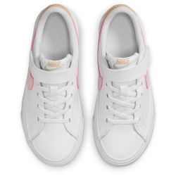 NIKE Court Legacy Sneaker Jungen 115 - white/pink foam -sesame-honeydew 31