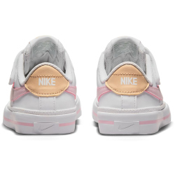 NIKE Court Legacy Sneaker Jungen 115 - white/pink foam -sesame-honeydew 31