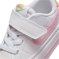 NIKE Court Legacy Baby-Sneaker 115 - white/pink foam -sesame-honeydew 19.5