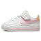 NIKE Court Legacy Baby-Sneaker 115 - white/pink foam -sesame-honeydew 19.5