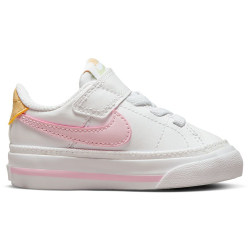 NIKE Court Legacy Baby-Sneaker 115 - white/pink foam -sesame-honeydew 21