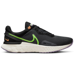 NIKE React Miler 3 Laufschuhe Herren 005 - anthracite/ghost green-black-white 42