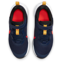 NIKE Revolution 6 Freizeitschuhe mit Klettverschlu&szlig; Kinder 412 - midnight navy/bright crimson-black 29.5