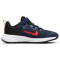 NIKE Revolution 6 Freizeitschuhe mit Klettverschlu&szlig; Kinder 412 - midnight navy/bright crimson-black 29.5