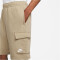 NIKE Sportswear Club French Terry Cargo Shorts Herren 247 - khaki/khaki/white S