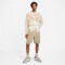 NIKE Sportswear Club French Terry Cargo Shorts Herren 247 - khaki/khaki/white S