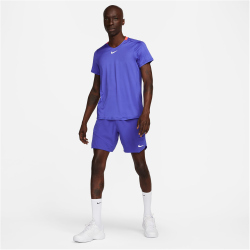 NIKECourt Dri-FIT Advantage Tennis Top Herren 430 - lapis/bright crimson/white S