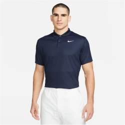 NIKECourt Dri-FIT Tennis Poloshirt Herren 451 - obsidian/white M