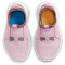 NIKE Flex Runner 2 Sneaker Kinder 600 - pink foam /white-flat pewter-photo blue 27.5