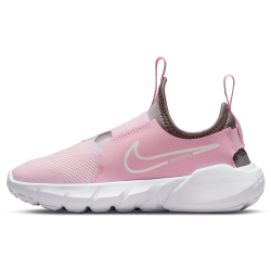 NIKE Flex Runner 2 Sneaker Kinder 600 - pink foam /white-flat pewter-photo blue 28