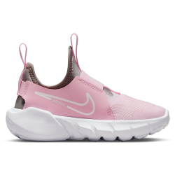 NIKE Flex Runner 2 Sneaker Kinder 600 - pink foam /white-flat pewter-photo blue 28