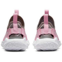 NIKE Flex Runner 2 Sneaker Kinder 600 - pink foam /white-flat pewter-photo blue 28